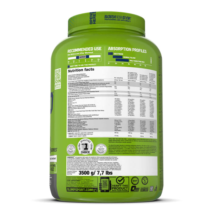 Olimp Nutrition Carbonox, Lemon - 3500 grams - Weight Gainers & Carbs at MySupplementShop by Olimp Nutrition