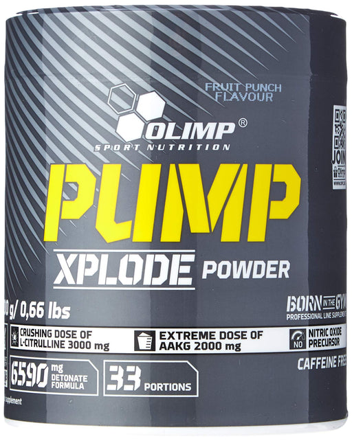 Olimp Nutrition Pump Xplode Powder, Xplosive Cola - 300 grams | High-Quality Nitric Oxide Boosters | MySupplementShop.co.uk