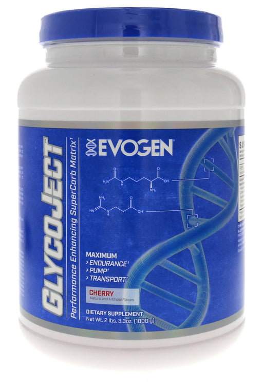 Evogen GlycoJect, Cherry - 1000 grams - Pre & Post Workout at MySupplementShop by Evogen