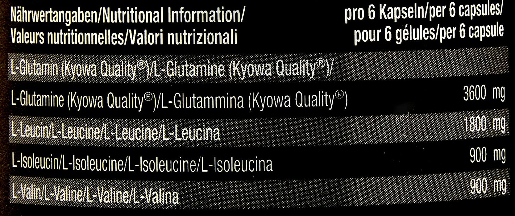 Weider BCAA + L-Glutamine Caps - 180 caps | High-Quality Amino Acids and BCAAs | MySupplementShop.co.uk