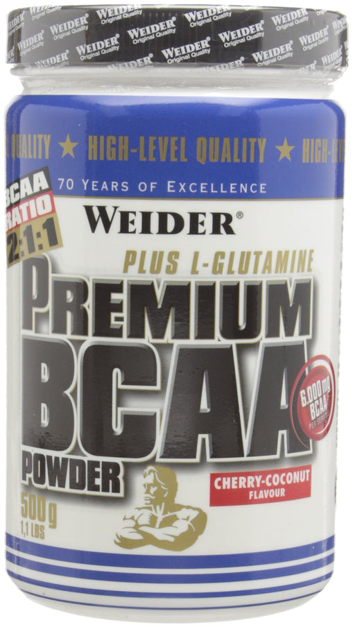 Weider Premium BCAA, Cherry Coconut - 500 grams - Amino Acids and BCAAs at MySupplementShop by Weider