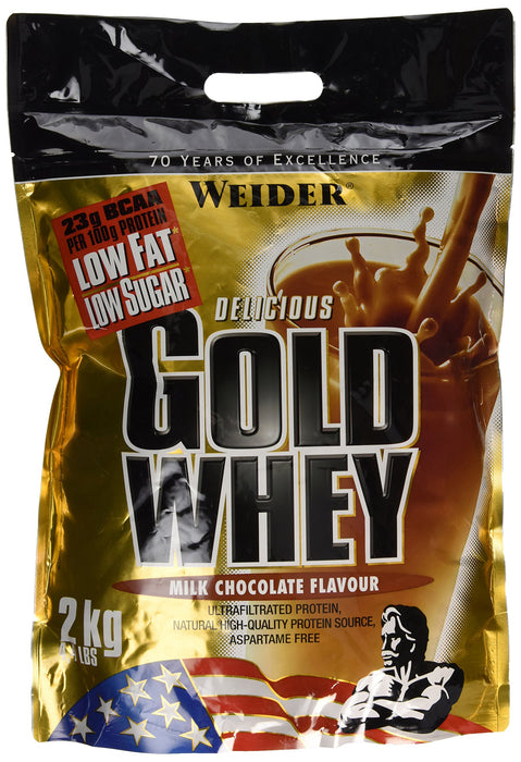 Weider Gold Whey, Milk Chocolate - 2000 grams - Protein at MySupplementShop by Weider