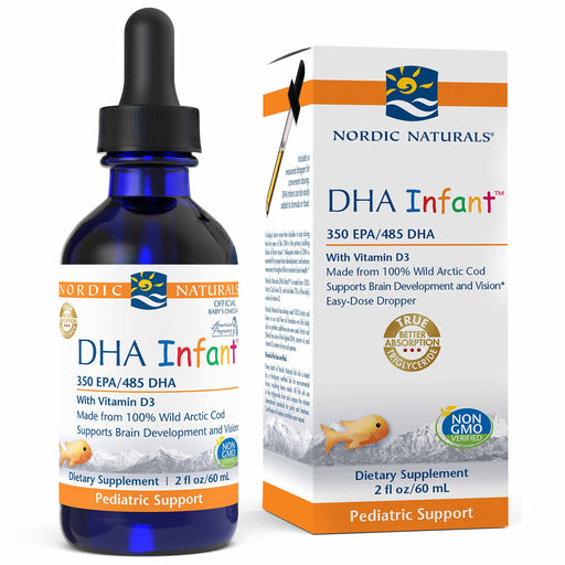 Nordic Naturals DHA Infant - 60 ml. | High-Quality Health and Wellbeing | MySupplementShop.co.uk