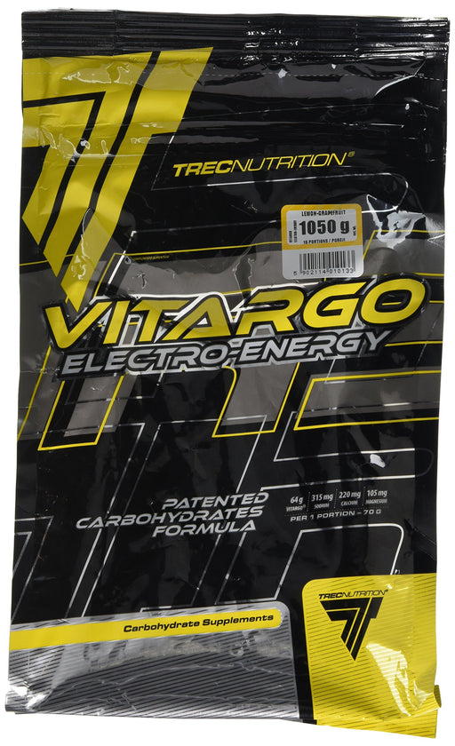 Trec Nutrition Vitargo Electro-Energy, Lemon Grapefruit - 1050 grams | High-Quality Weight Gainers & Carbs | MySupplementShop.co.uk