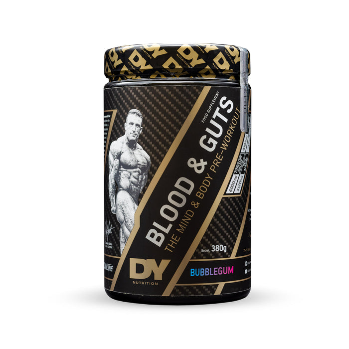 Dorian Yates DY Nutrition Blood And Guts 380g - Pre Workout at MySupplementShop by DY Nutrition