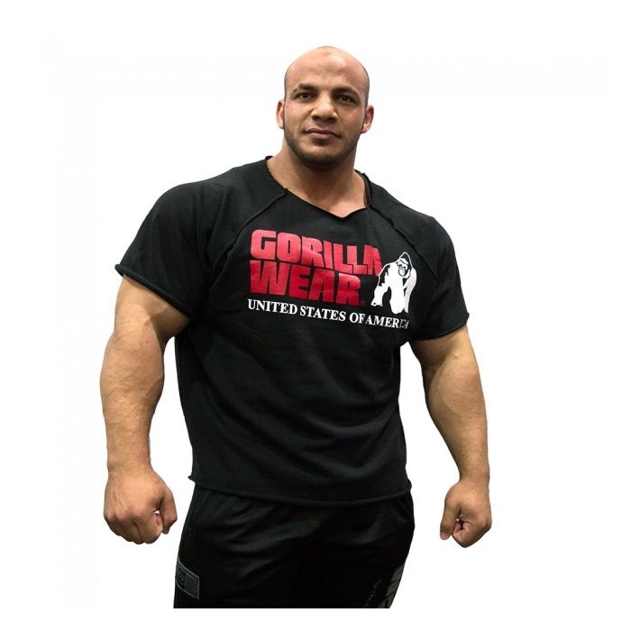 Gorilla Wear Classic Work Out Top - Black - Workout Top at MySupplementShop by Gorilla Wear