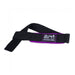 Gorilla Wear Womens Padded Lifting Straps - Black/Purple - Pair - Lifting Straps at MySupplementShop by Gorilla Wear