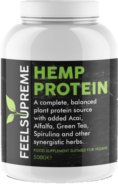 Feel Supreme Hemp Protein Blend 500g | High-Quality Sports Nutrition | MySupplementShop.co.uk