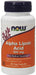 NOW Foods Alpha Lipoic Acid with Vitamins C & E, 100mg - 60 vcaps - Health and Wellbeing at MySupplementShop by NOW Foods