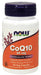 NOW Foods CoQ10, 60mg - 60 vcaps - Health and Wellbeing at MySupplementShop by NOW Foods