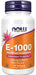 NOW Foods Vitamin E-1000 - Natural (Mixed Tocopherols) - 50 softgels - Vitamins & Minerals at MySupplementShop by NOW Foods