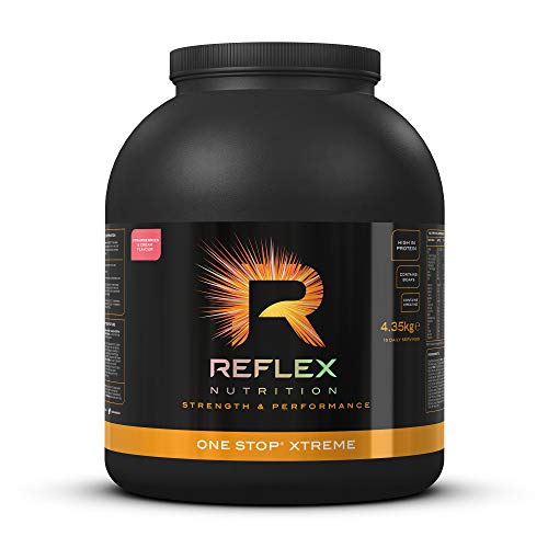 Reflex Nutrition One Stop Xtreme 4.3Kg Strawberries & Cream - Sports Nutrition at MySupplementShop by Reflex Nutrition