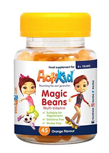Magic Beans Multi-Vit Orange 45 Gummies | High-Quality Health Foods | MySupplementShop.co.uk