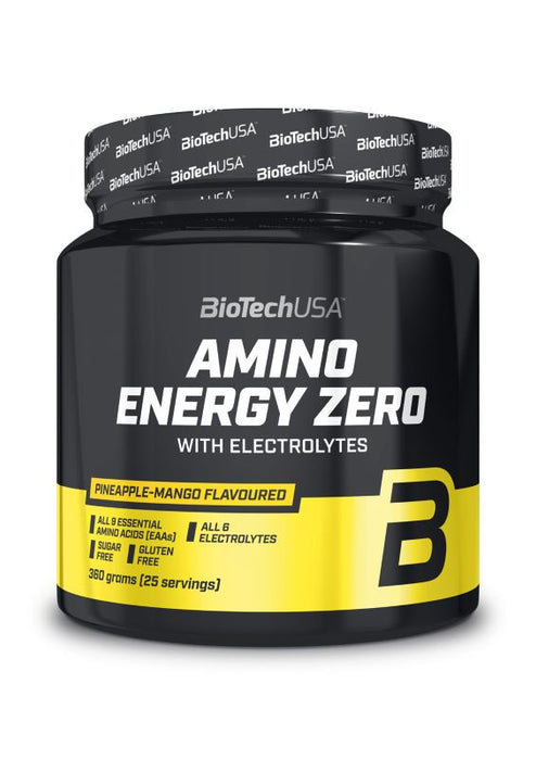 BioTechUSA Amino Energy Zero with Electrolytes, Peach Ice Tea - 360 grams - Amino Acids and BCAAs at MySupplementShop by BioTechUSA