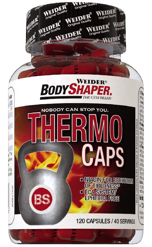 Weider Thermo Caps - 120 caps | High-Quality Slimming and Weight Management | MySupplementShop.co.uk