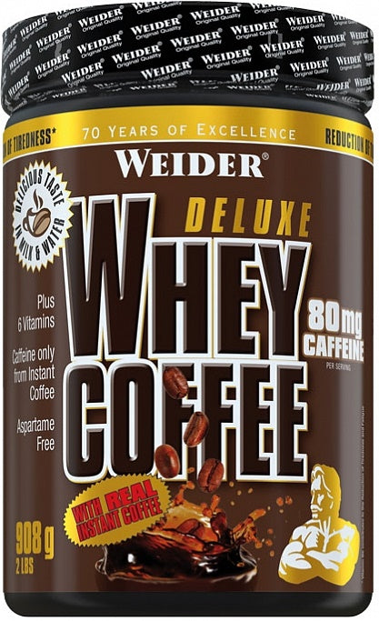 Weider Whey Coffee Deluxe - 908 grams | High-Quality Protein | MySupplementShop.co.uk