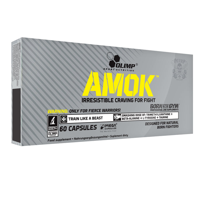 Olimp Nutrition Amok - 60 caps - Default Title - Pre & Post Workout at MySupplementShop by Olimp Nutrition