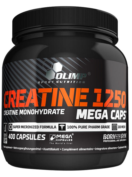 Olimp Nutrition Creatine Mega Caps - 400 caps | High-Quality Creatine Supplements | MySupplementShop.co.uk