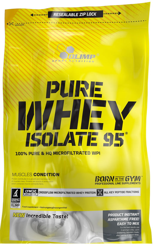 Olimp Nutrition Pure Whey Isolate 95, Strawberry - 600 grams | High-Quality Protein | MySupplementShop.co.uk