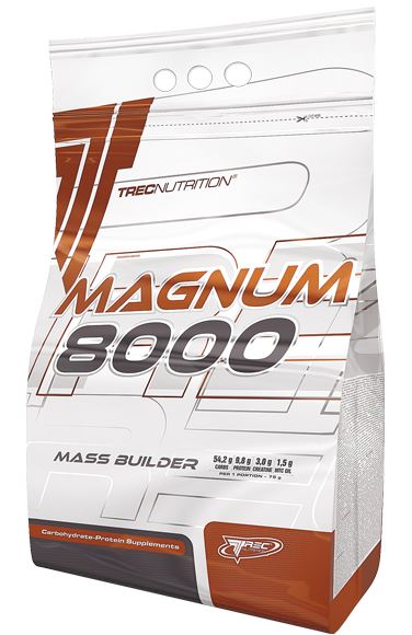 Trec Nutrition Magnum 8000, Strawberry - 5450 grams | High-Quality Weight Gainers & Carbs | MySupplementShop.co.uk