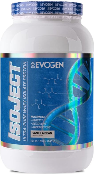 Evogen IsoJect, Vanilla Bean - 840 grams | High-Quality Protein | MySupplementShop.co.uk