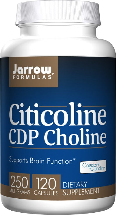 Jarrow Formulas Citicoline CDP Choline, 250mg - 120 caps | High-Quality Health and Wellbeing | MySupplementShop.co.uk