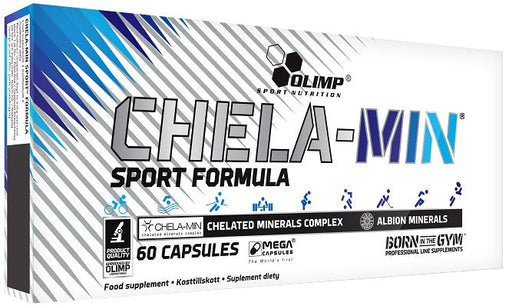 Olimp Nutrition Chela-Min, Sport Formula - 60 caps | High-Quality Vitamins & Minerals | MySupplementShop.co.uk