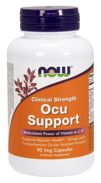 NOW Foods Ocu Support Clinical Strength - 90 vcaps - Health and Wellbeing at MySupplementShop by NOW Foods