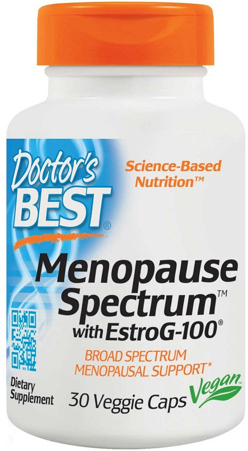 Doctor's Best Menopause Spectrum with EstroG-100 - 30 vcaps | High-Quality Supplements for Women | MySupplementShop.co.uk