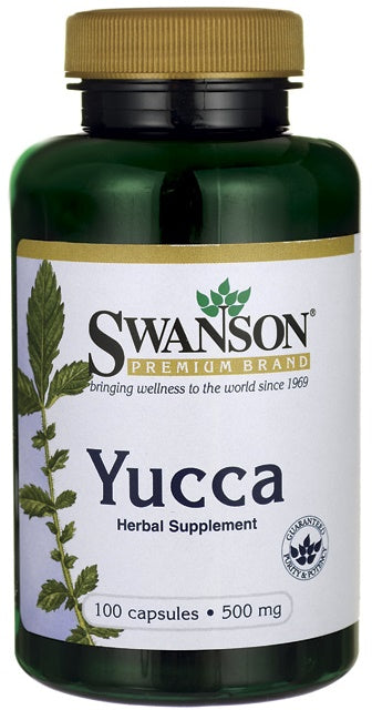 Swanson Yucca, 500mg - 100 caps - Joint Support at MySupplementShop by Swanson