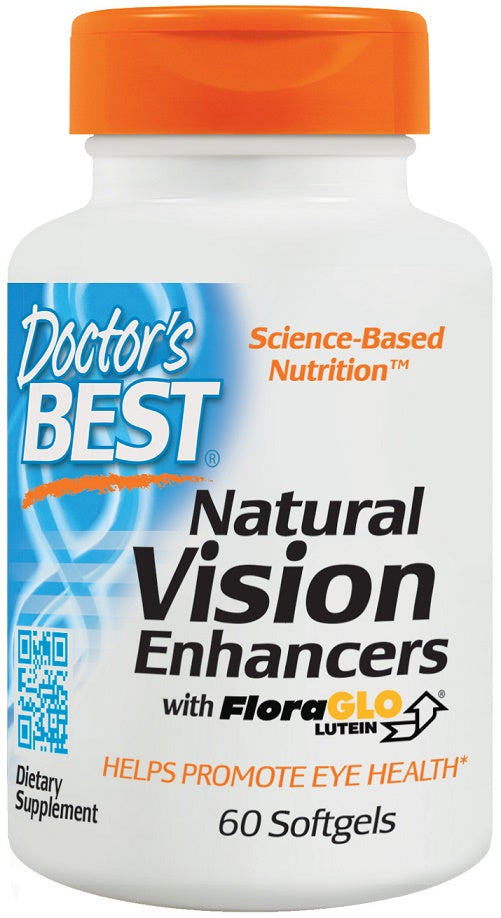 Doctor's Best Natural Vision Enhancers - 60 softgels - Health and Wellbeing at MySupplementShop by Doctor's Best