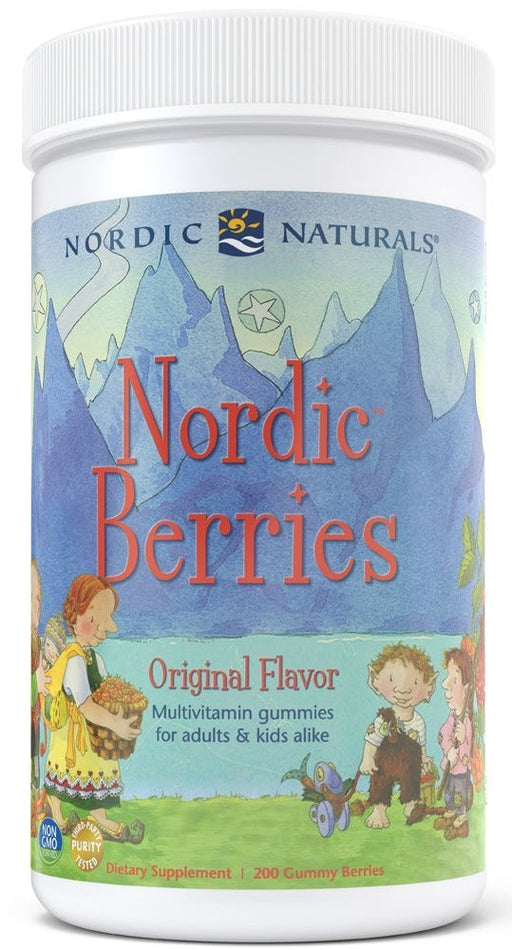 Nordic Berries Multivitamin, Original Flavor - 200 gummy berries | High-Quality Vitamins & Minerals | MySupplementShop.co.uk
