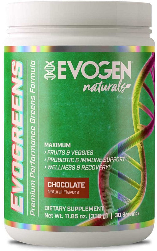 Evogreens Naturals, Chocolate - 336g | High-Quality Combination Multivitamins & Minerals | MySupplementShop.co.uk