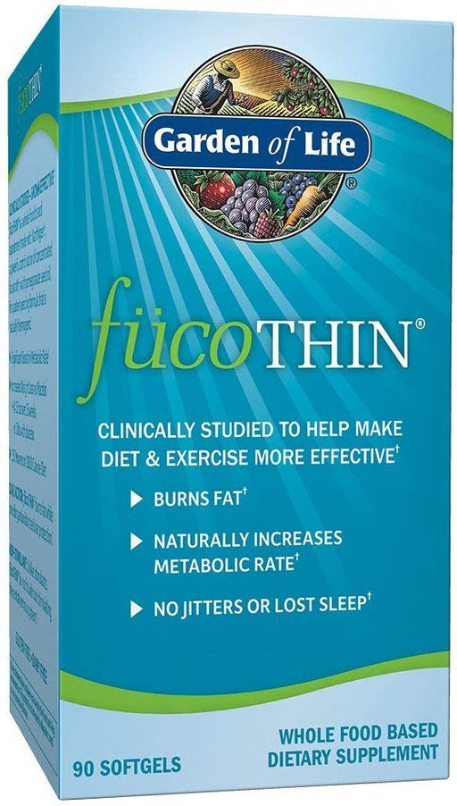 Garden of Life FucoThin - 90 softgels | High-Quality Slimming and Weight Management | MySupplementShop.co.uk