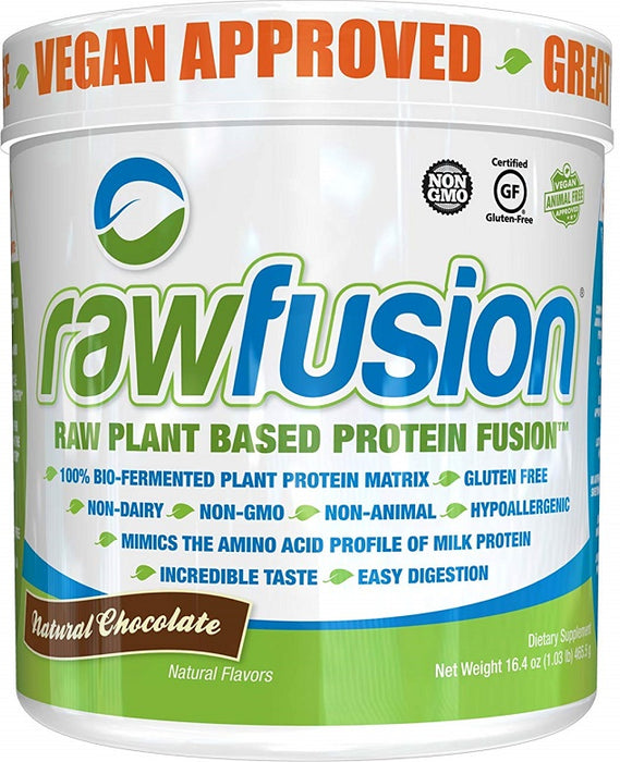 SAN RawFusion, Peanut Chocolate Fudge - 466 grams | High-Quality Protein | MySupplementShop.co.uk