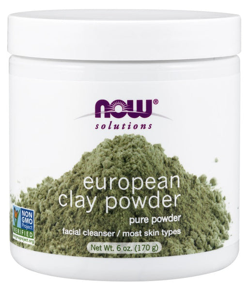 NOW Foods European Clay Powder - 170g | High-Quality Health and Wellbeing | MySupplementShop.co.uk