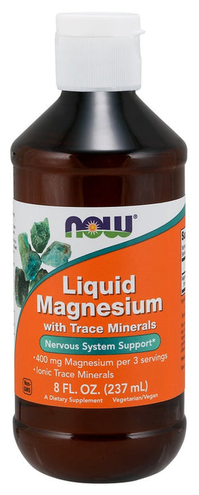 NOW Foods Liquid Magnesium - 237 ml. - Vitamins & Minerals at MySupplementShop by NOW Foods