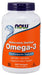 NOW Foods Omega-3 Molecularly Distilled - 200 softgels | High-Quality Omegas, EFAs, CLA, Oils | MySupplementShop.co.uk