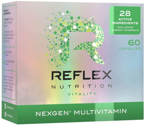 Reflex Nutrition Nexgen Sports Multivitamin - 60 caps - Default Title - Vitamins & Minerals at MySupplementShop by Reflex Nutrition