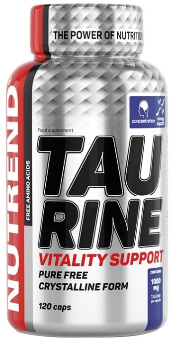 Nutrend Taurine - 120 caps | High-Quality Amino Acids and BCAAs | MySupplementShop.co.uk