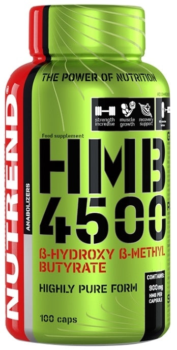 Nutrend HMB 4500 - 100 caps - Amino Acids and BCAAs at MySupplementShop by Nutrend