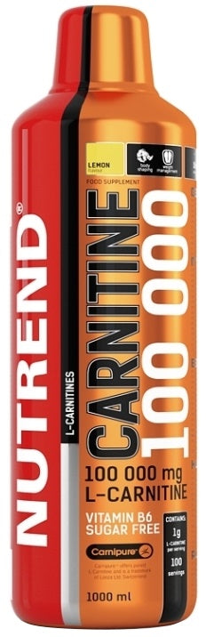 Nutrend Carnitine 100 000, Orange - 1000 ml. | High-Quality Amino Acids and BCAAs | MySupplementShop.co.uk