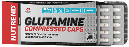 Nutrend Glutamine Compressed Caps - 120 caps | High-Quality L-Glutamine, Glutamine | MySupplementShop.co.uk
