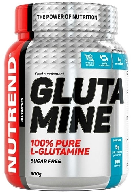 Nutrend Glutamine - 500 grams | High-Quality L-Glutamine, Glutamine | MySupplementShop.co.uk