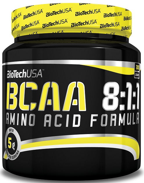 BioTechUSA BCAA 8:1:1, Unflavoured - 300 grams | High-Quality Amino Acids and BCAAs | MySupplementShop.co.uk