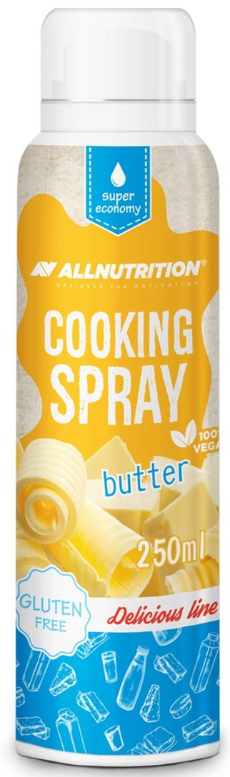Allnutrition Cooking Spray, Butter - 250 ml. | High-Quality Health and Wellbeing | MySupplementShop.co.uk