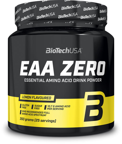 BioTechUSA EAA Zero, Lemon Ice Tea - 350 grams | High-Quality Amino Acids and BCAAs | MySupplementShop.co.uk