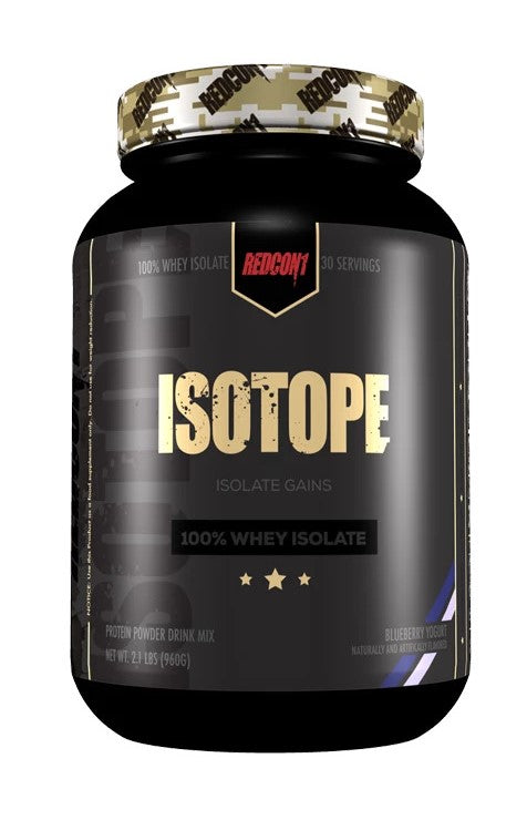 Redcon1 Isotope – 100% Whey Isolate 930g Blueberry Yogurt | High-Quality Protein | MySupplementShop.co.uk