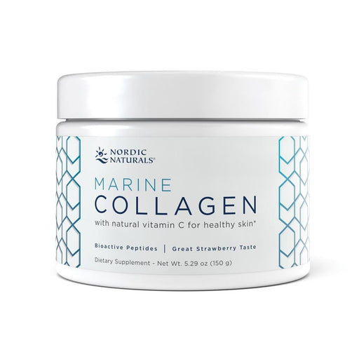 Nordic Naturals Marine Collagen, Strawberry - 150g | High-Quality Health and Wellbeing | MySupplementShop.co.uk