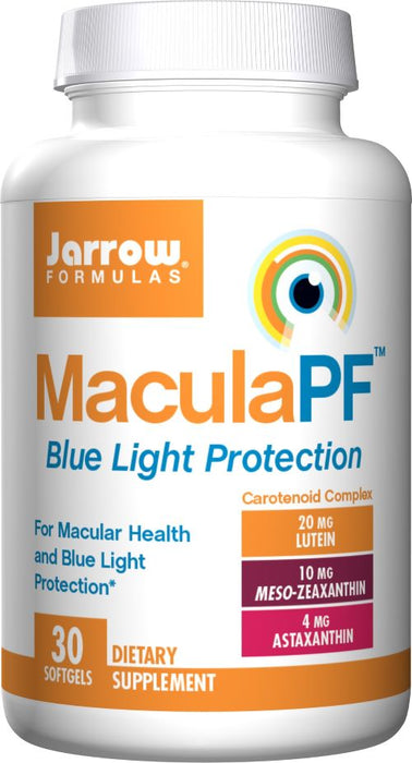 Jarrow Formulas Macula PF - 30 softgels - Health and Wellbeing at MySupplementShop by Jarrow Formulas